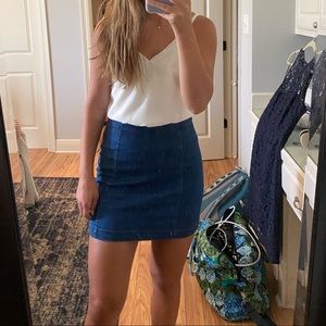 Denim Skirt